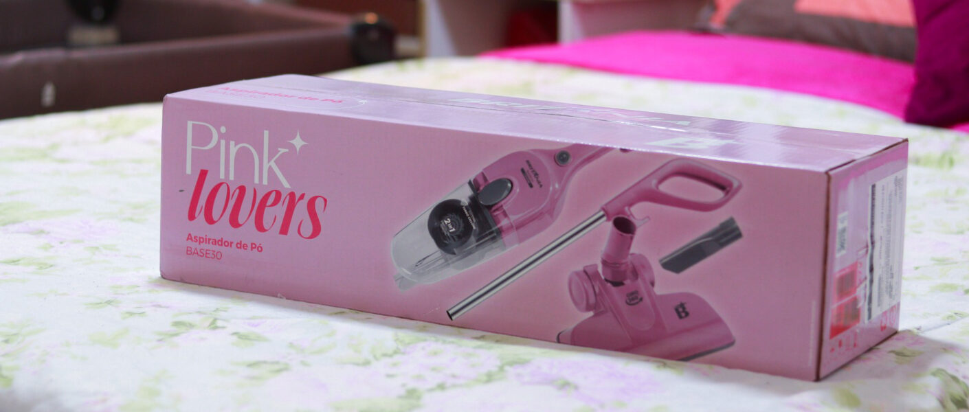 Aspirador vertical rosa é bom?