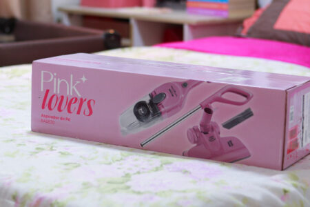 Aspirador vertical rosa é bom?