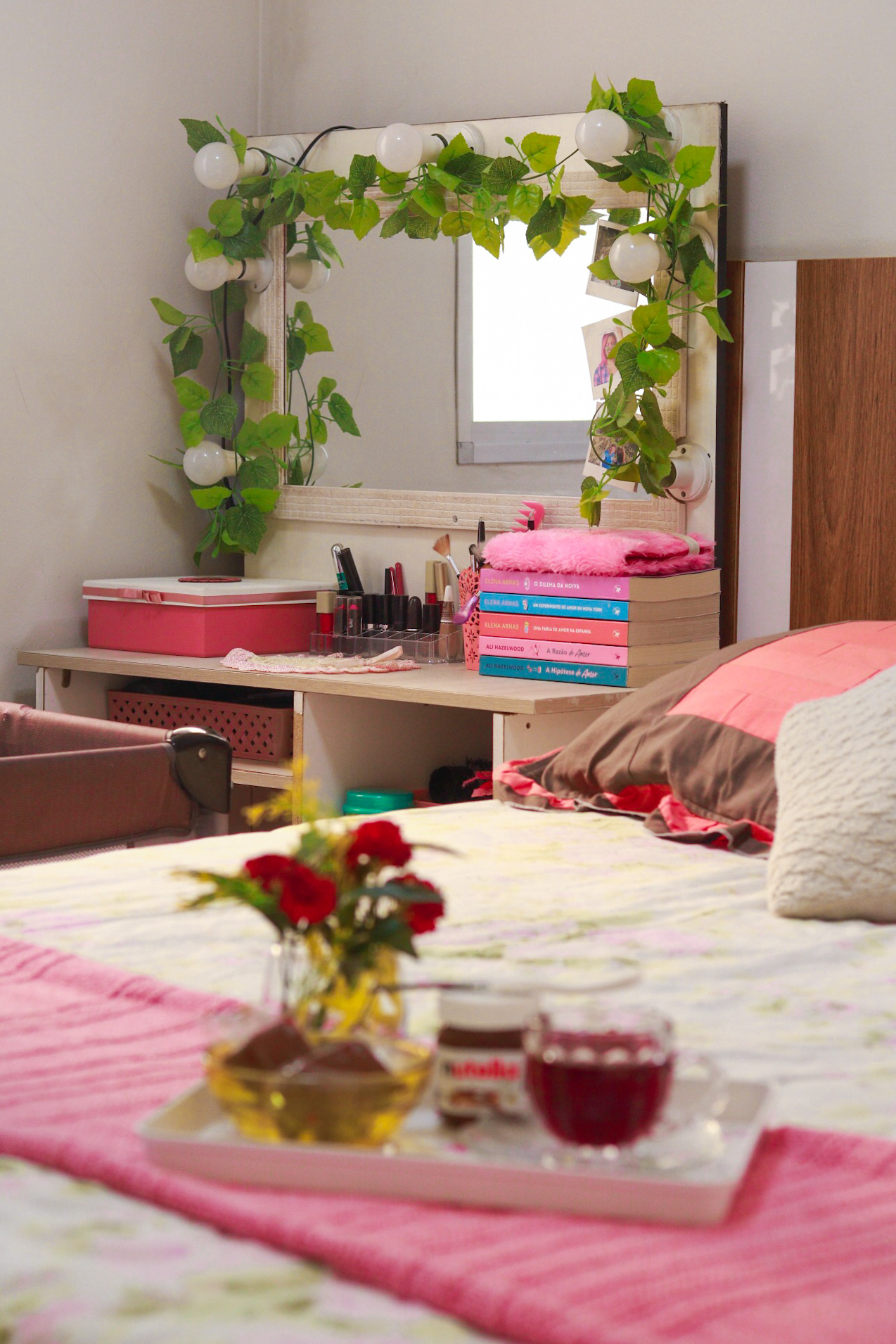 Casa limpa e organizada com crianças pequenas.